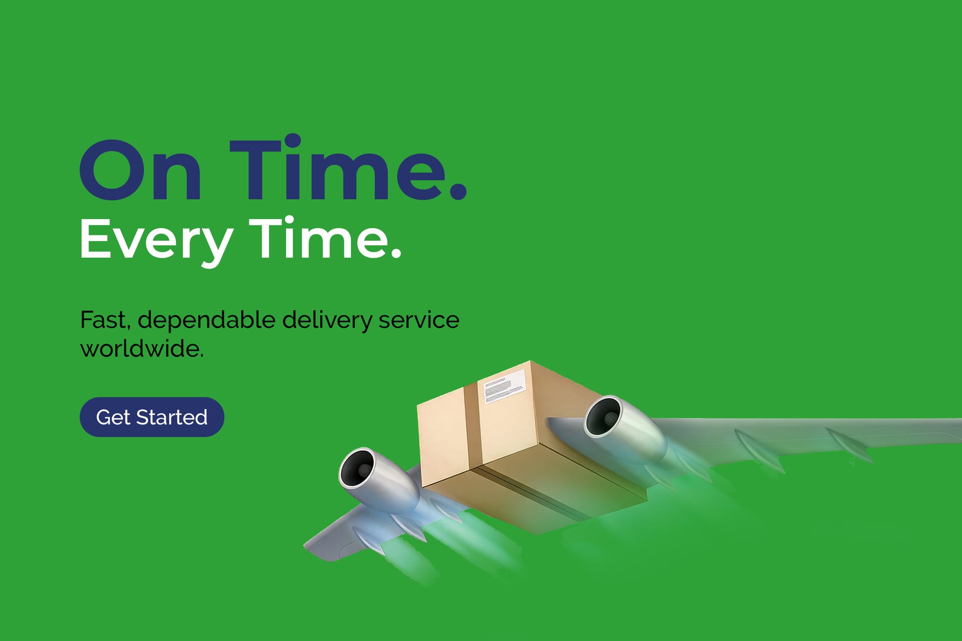 SomoExpress rider delivering on time